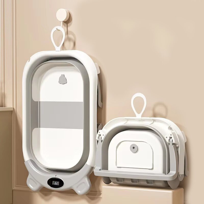 Baby Bath Tub - Tri-fold Temperature Sensing