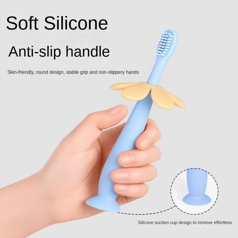 Baby Toothbrush - Silicone Tongue