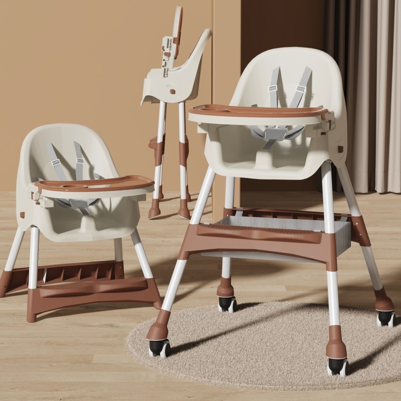 Baby High Chair - Foldable Multifunctional