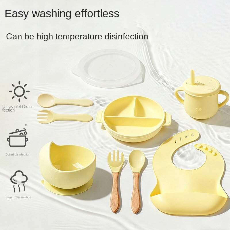 Baby Utensils Set - 10-piece Food Grade