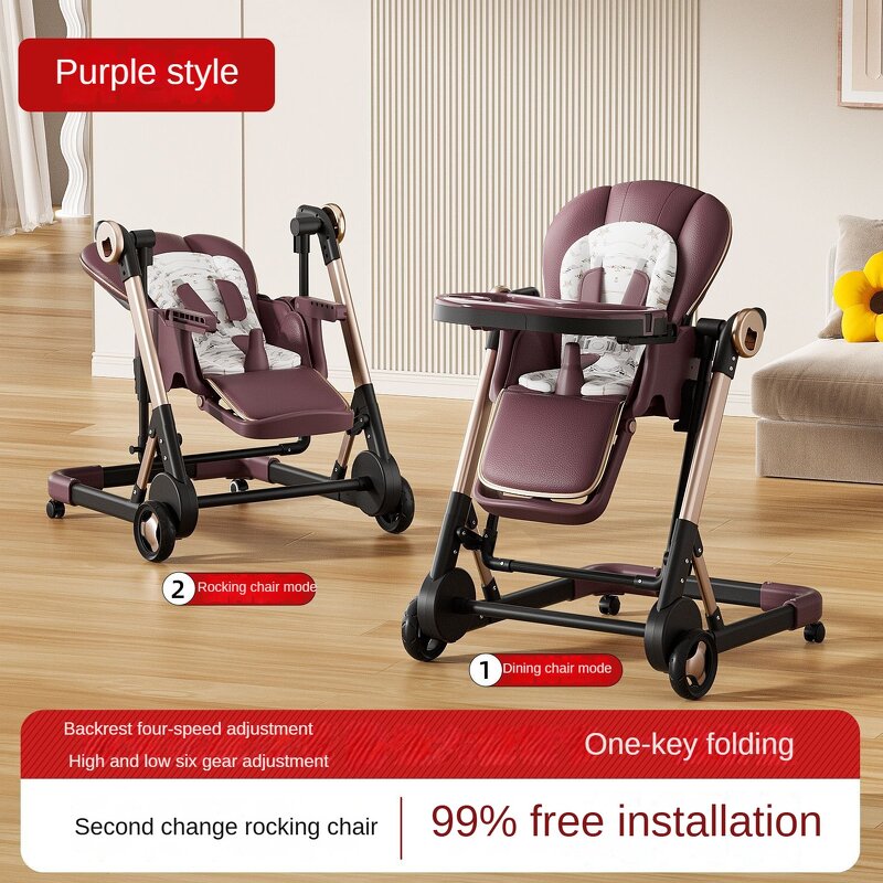 High Chair - 2-in-1 Portable