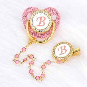 Baby Pacifier - Personalized Bling Silicone