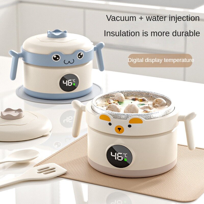 Feeding Bowl - Temperature-sensing Display