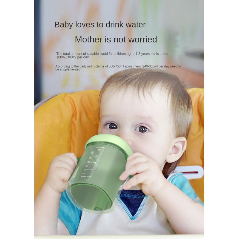 Baby Cup - 300ml Silicone Handle