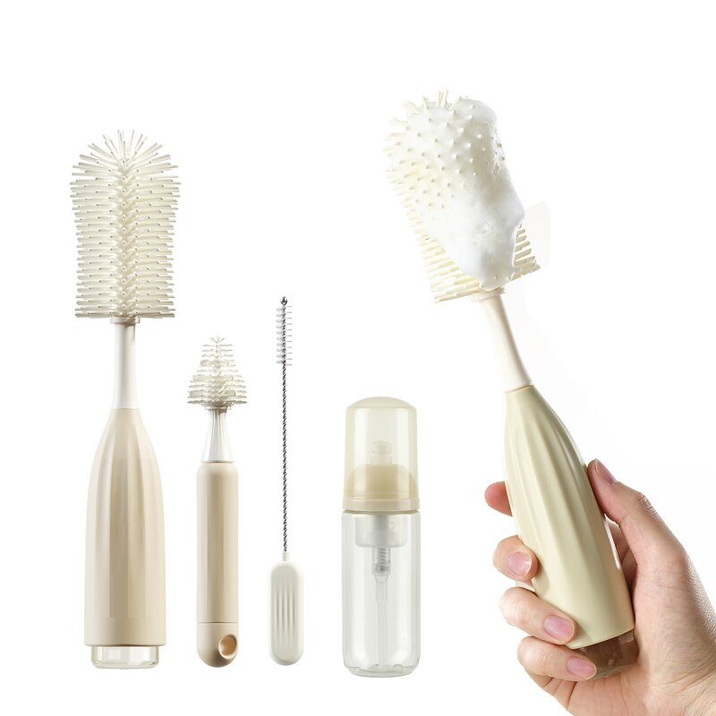 Bottle Brush Set - Multi-functional Silicone