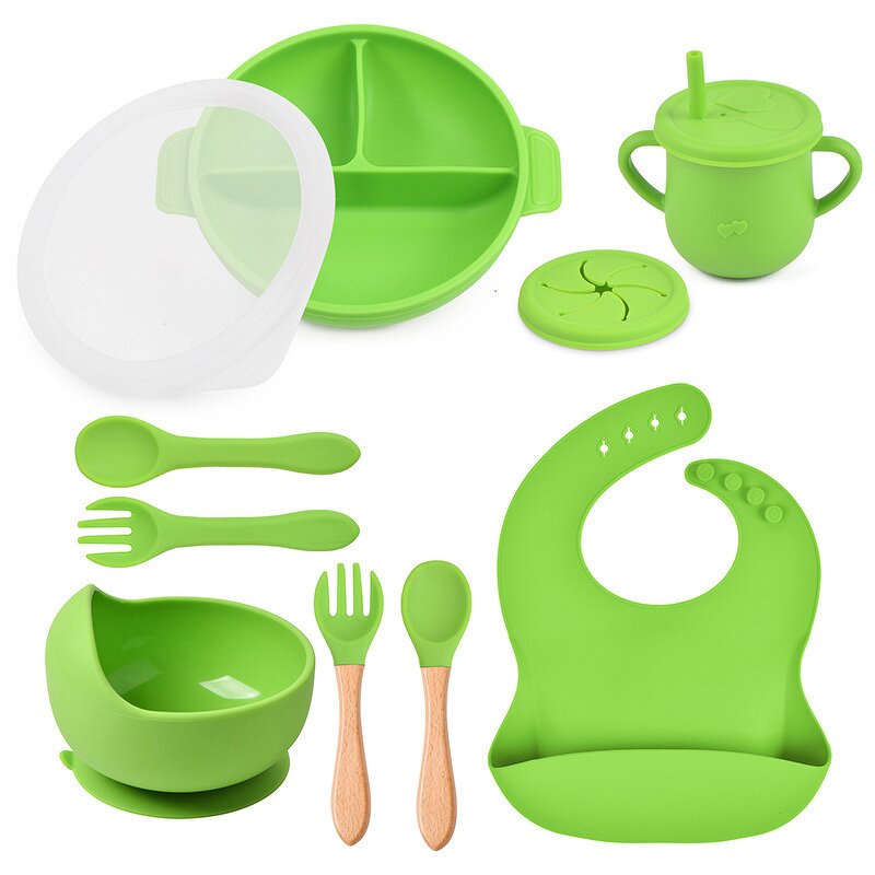 Baby Utensils Set - 10-piece Food Grade