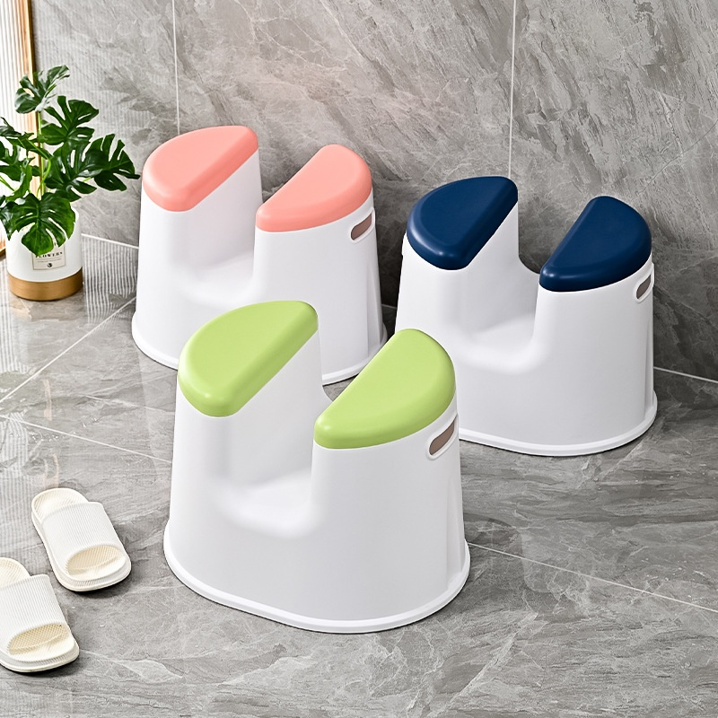 Bath Stool - Plastic Pregnant Sitting