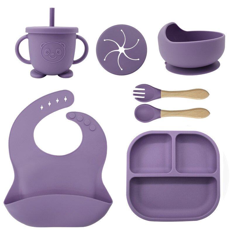 Baby Bowl Set - Divided Plates Bib
