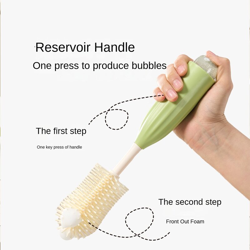Bottle Brush Set - Multi-functional Silicone