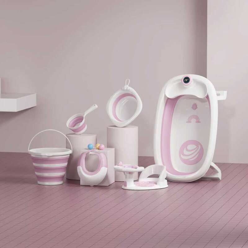 Bath Set - 6 Piece Foldable