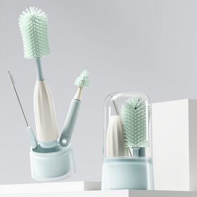 Bottle Brush Set - Multi-functional Silicone
