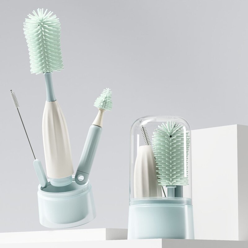 Bottle Brush Set - Multi-functional Silicone