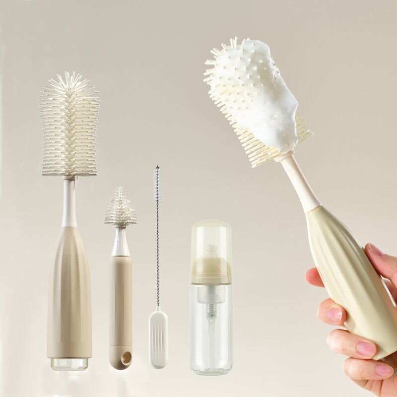 Bottle Brush Set - Multi-functional Silicone