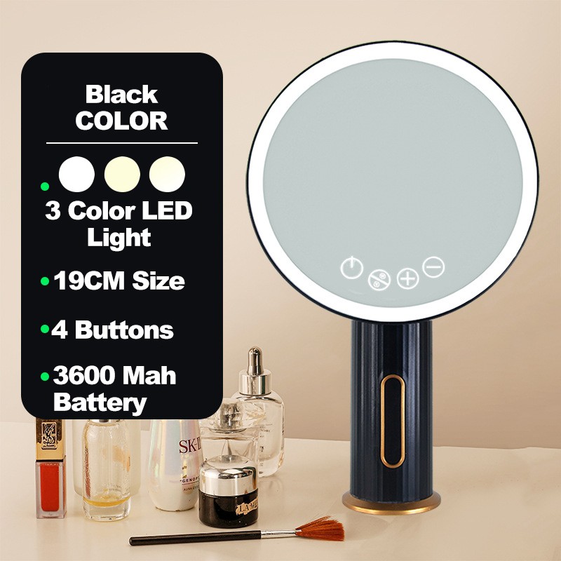 Vanity Mirror - Rotating Round Shape