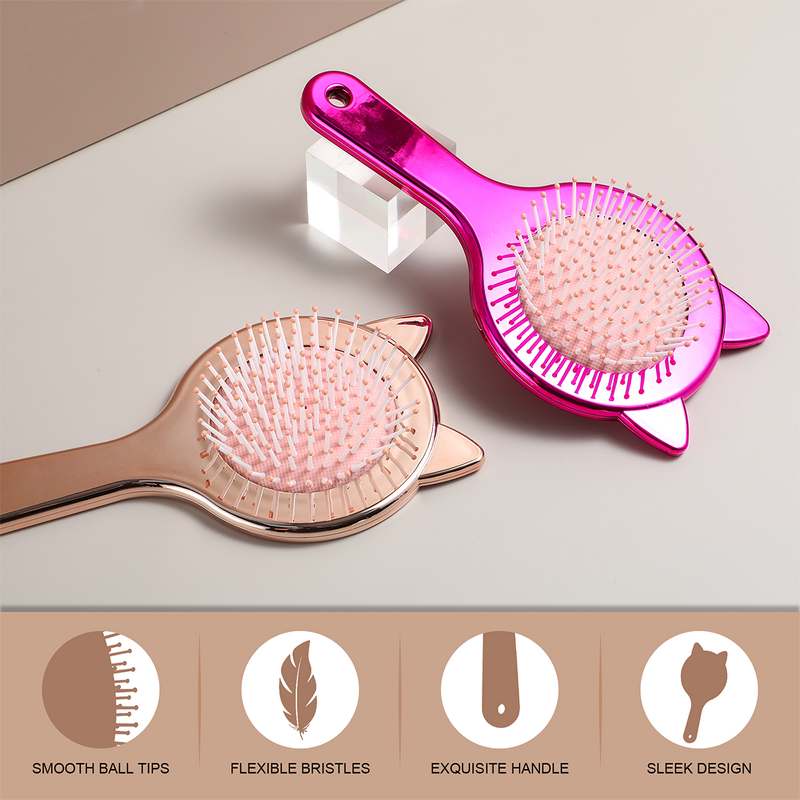 Kids Hair Brush - Cute Design Detangling