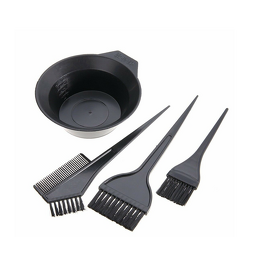 Hair Dye Brush - 4pcs Mixing Bowl Set