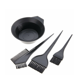 Hair Dye Brush - 4pcs Mixing Bowl Set