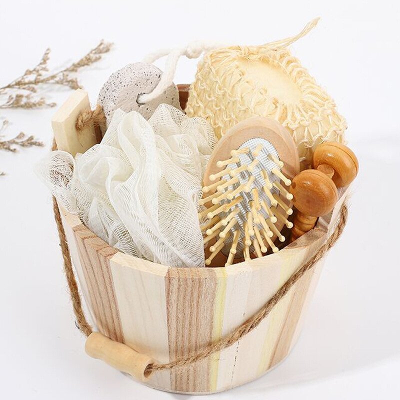 Spa Set Box - Natural Bath Accessories
