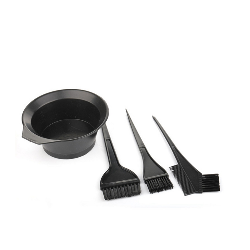Hair Dye Brush - 4pcs Mixing Bowl Set
