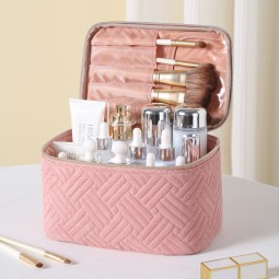 Makeup Organizer - Pink Puffy Padded Case