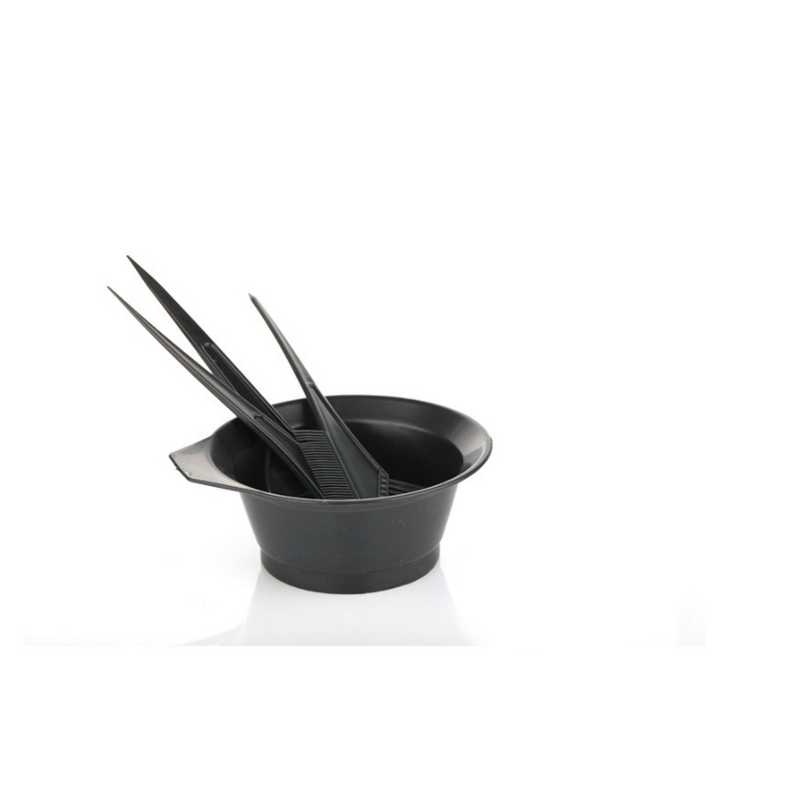 Hair Dye Brush - 4pcs Mixing Bowl Set
