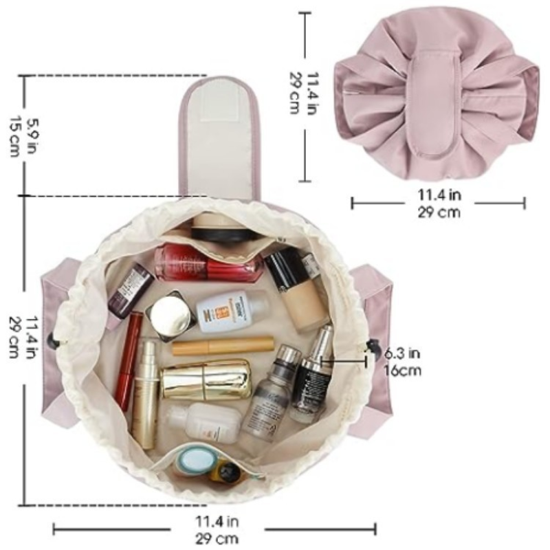 Makeup Storage Bag Supplier - OEM Large Capacity Travel Bag Stowable