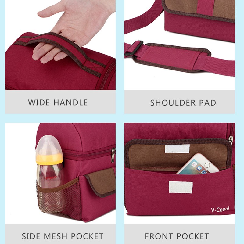 Insulated Lunch Box Supplier - OEM Leakproof Cooler Bag for Work