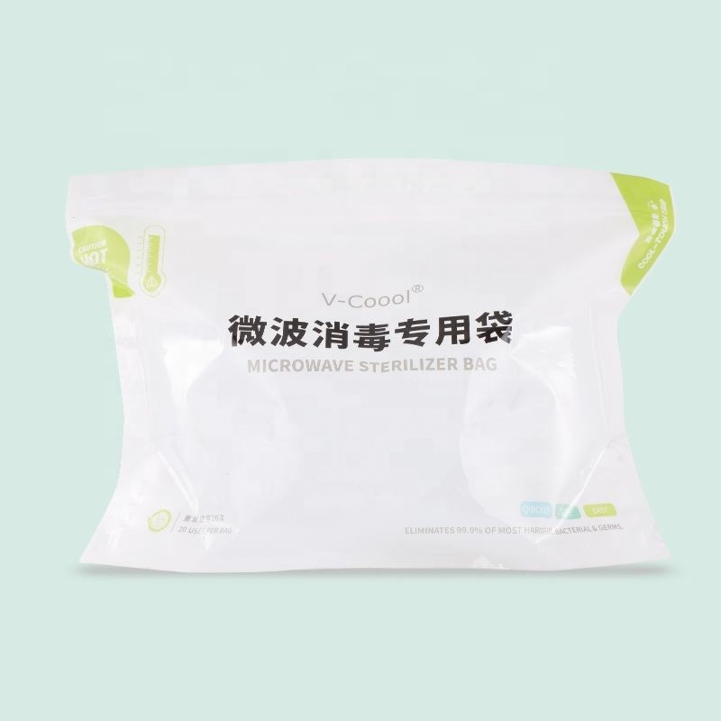 Microwave Sterilizer Bag Supplier - OEM Steam Bag for Bottle Parts