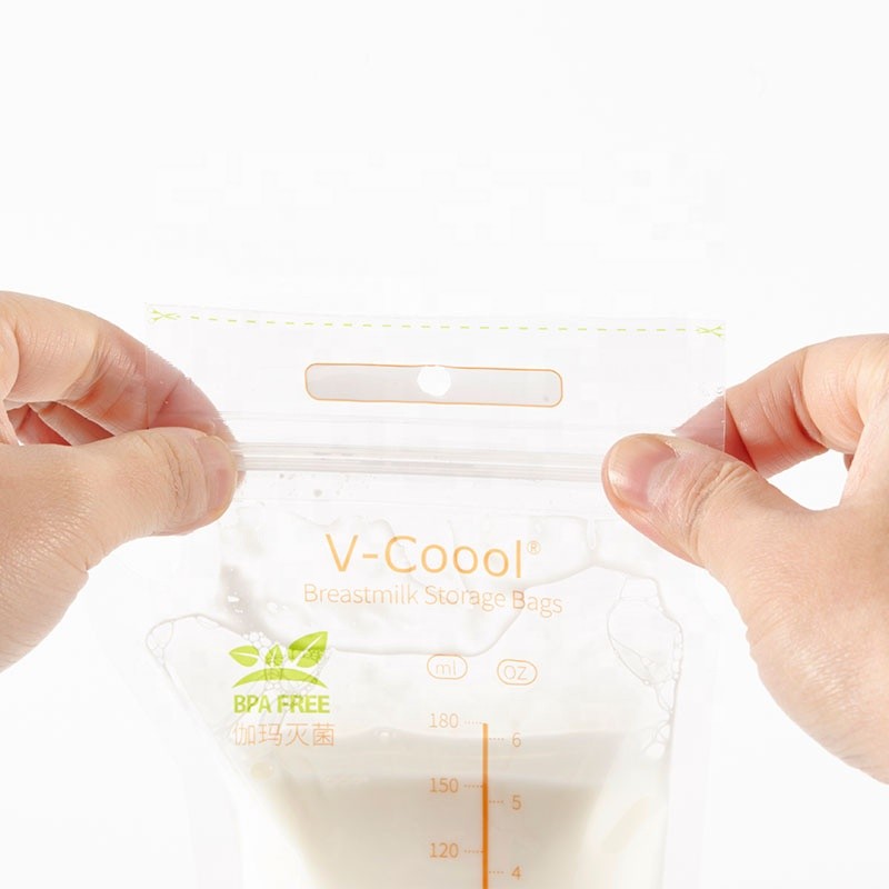 Breast Milk Storage Bag Manufacturer - OEM Non Toxic Pre Sterilized Zip Lock