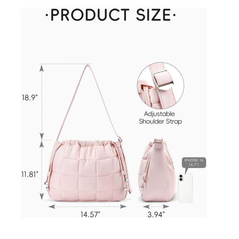 Quilted Hobo Bag Manufacturer - OEM Tote Bag Custom Logo