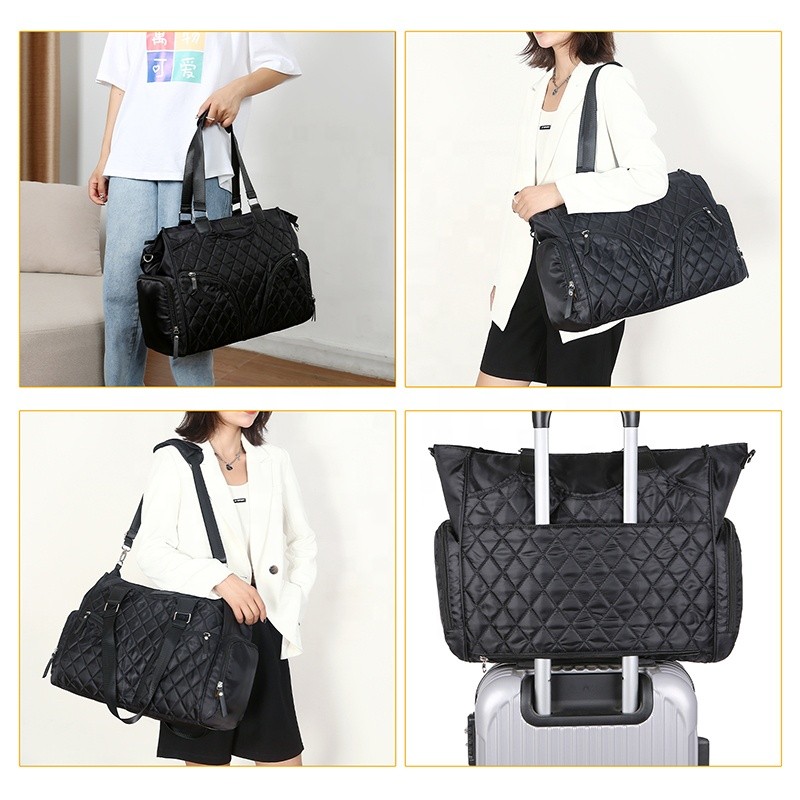 Leather Diaper Tote Manufacturer - OEM Luxury Mommy Travel Bag