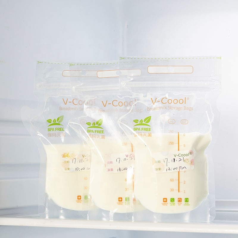 Breast Milk Storage Bag Supplier - OEM BPA Free Freezer Safe Zip Lock