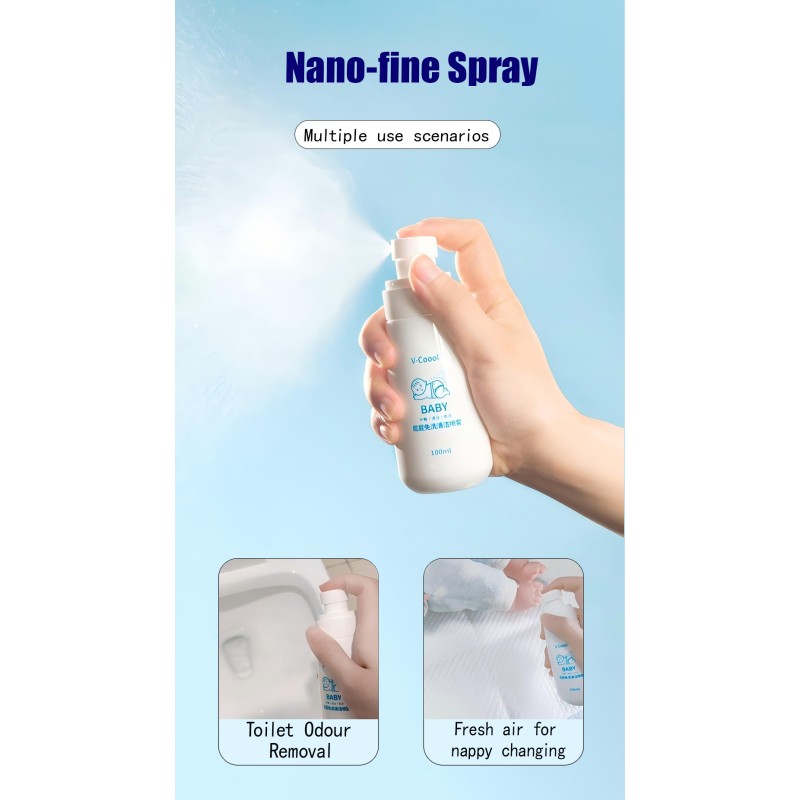 Portable Diaper Spray Manufacturer - OEM Travel Size Baby Care Spray