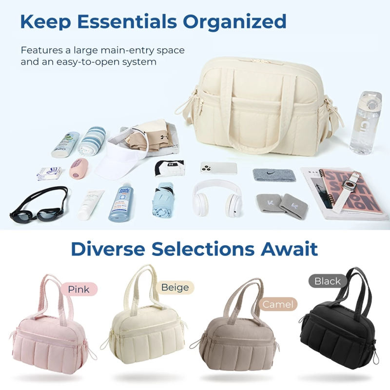 Sports Duffel Bag Manufacturer - Custom Gym Bag with Compartments