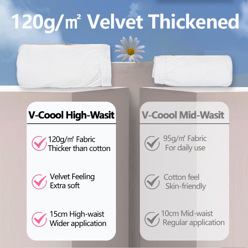 Disposable Cotton Panties Supplier - OEM High Rise Travel White 4pk