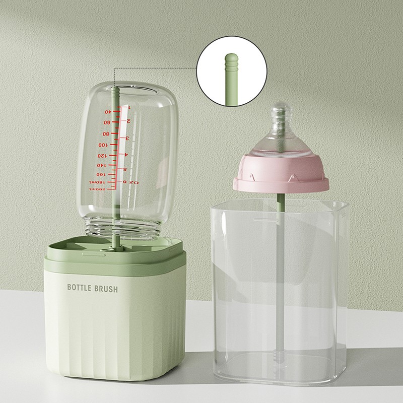 Portable Bottle Cleaning Brush Manufacturer - OEM Silicone Straw Pacifier Brush