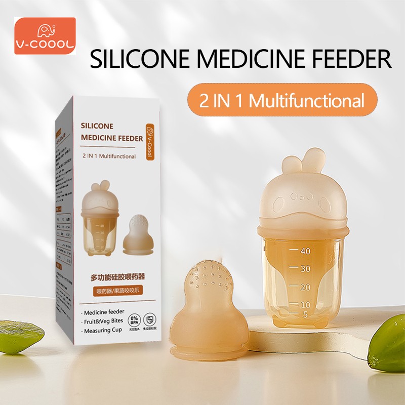 Silicone Baby Medicine Feeder Supplier - OEM 3 in 1 Spoon Bottle