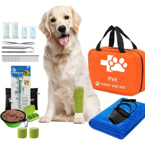 Pet First Aid Kit - Portable Nylon EVA