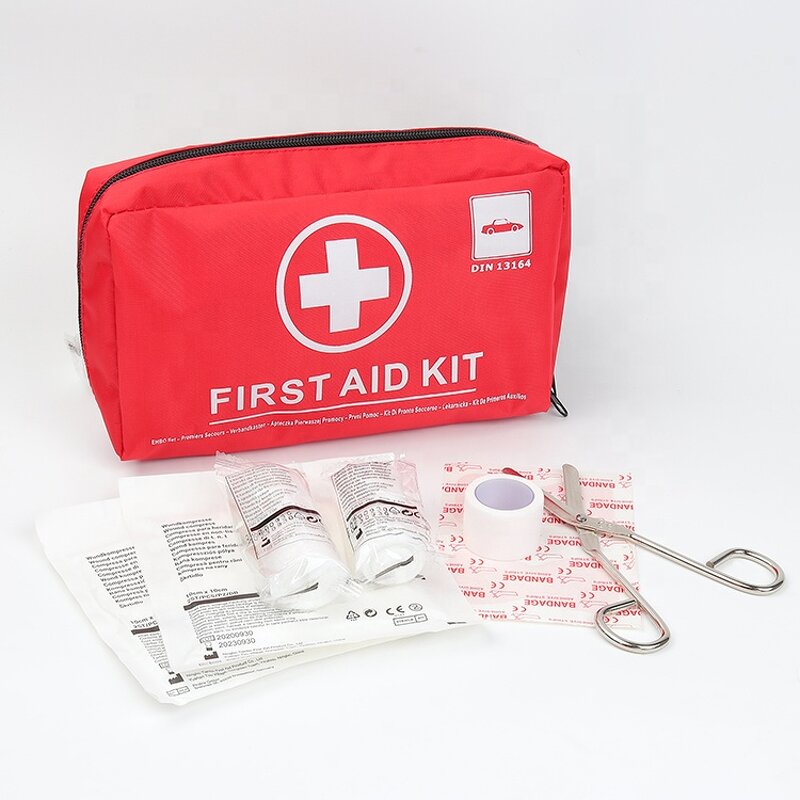 Car First Aid Kit - DIN13164 Standard