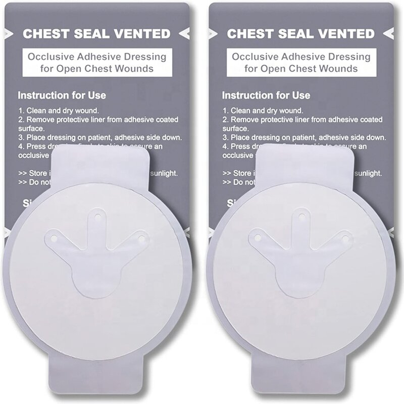 Chest Seal Kit - Vented Wound Dressing