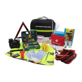 Car Emergency Kit - 110 PCS Roadside