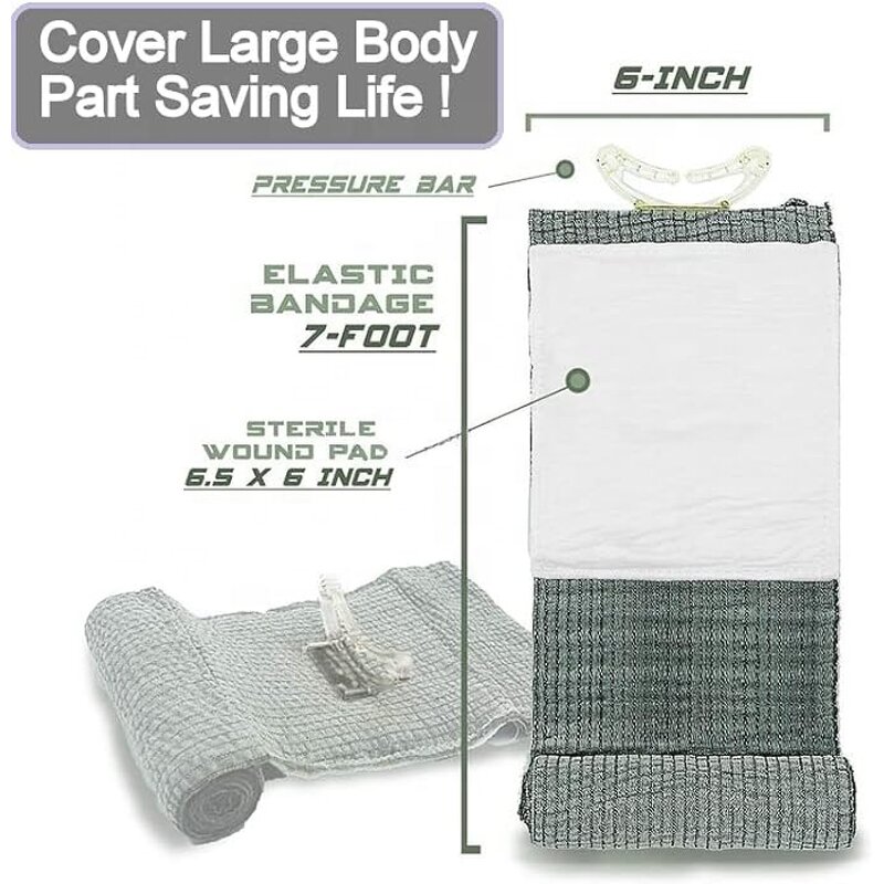 Israeli Bandage - 6 Inch Trauma Dressing