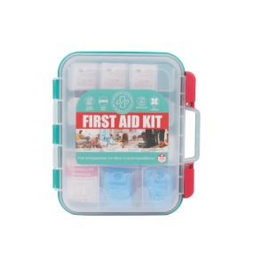 First Aid Kit Box - Plastic Portable
