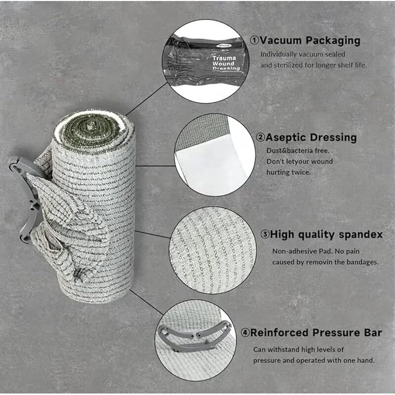 Israeli Bandage - 6 Inch Trauma Dressing