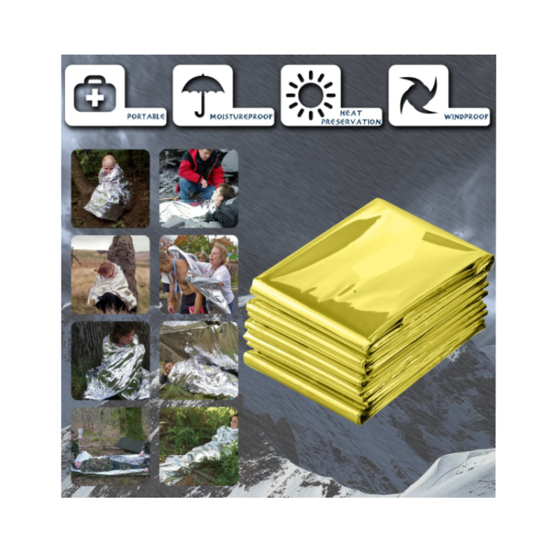 Emergency Blanket - Mylar Thermal Survival
