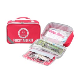 First Aid Kit - 430 Piece Large Compartments