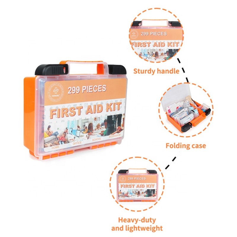 First Aid Kit - Hard Case Outdoor Camping