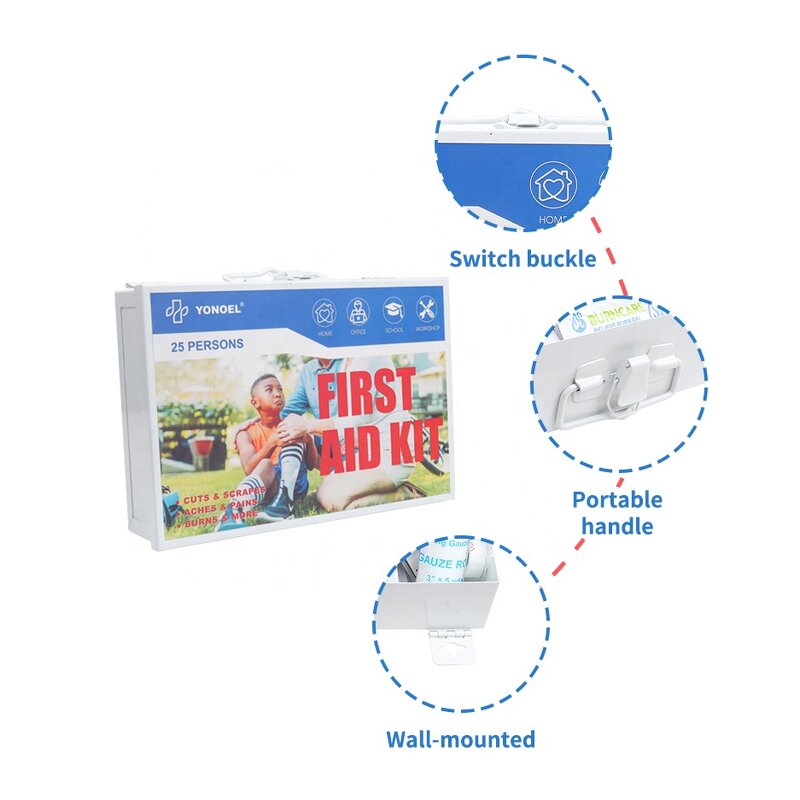 Contractor First Aid Kit - 25 Person Manual