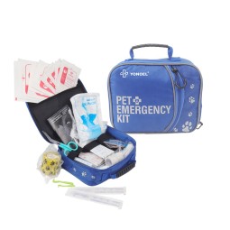 Pet First Aid Kit - 112 PCS Manual