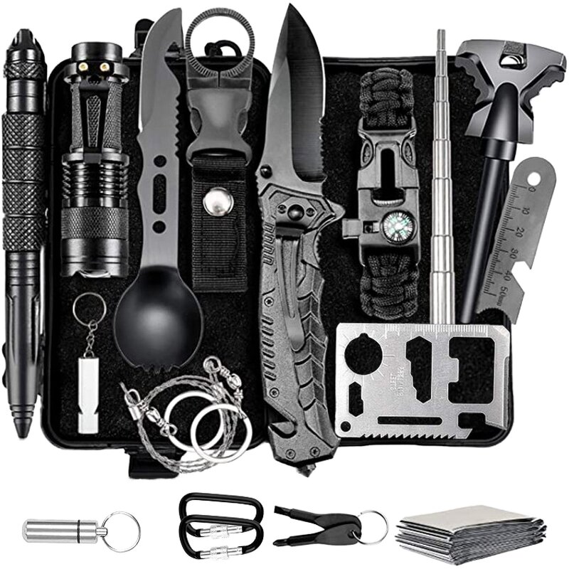 Survival Gear Set - Camping Bug Out Bag